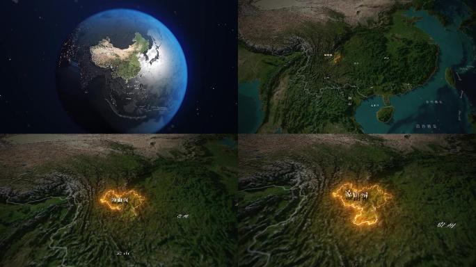 凉山彝族自治州区位