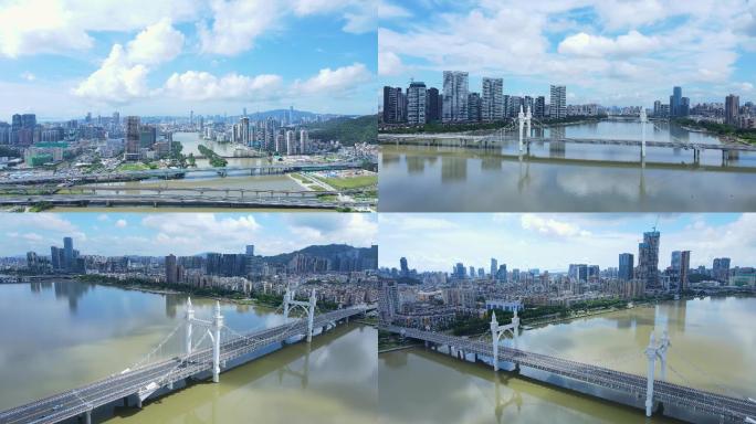 2022年最新珠海地标白石桥航拍合集
