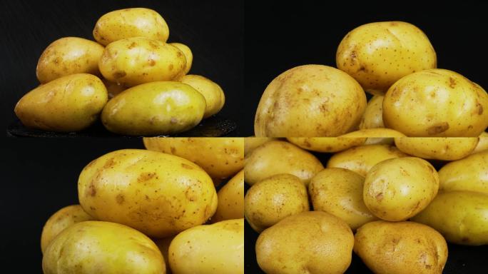 土豆 土豆特写 马铃薯