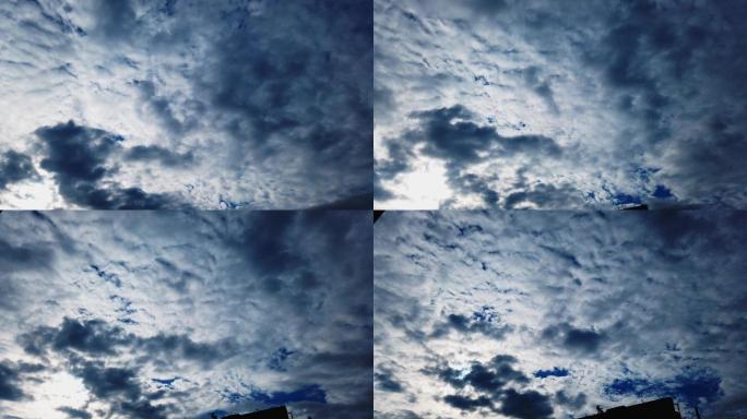 0137_D延时实拍城市天空流云