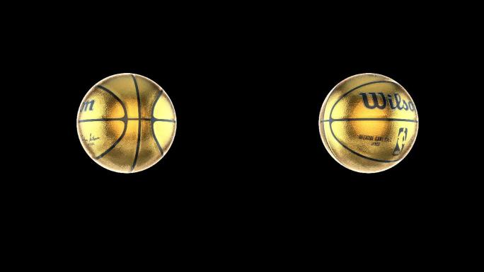 NBA官方用球Wilson威尔森黄金篮球