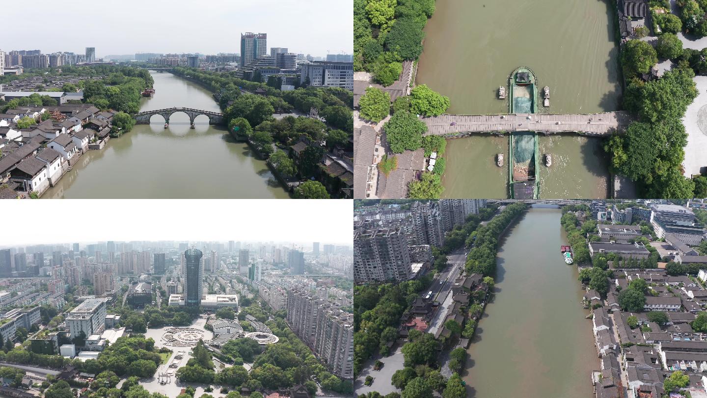 杭州拱宸桥、京杭大运河