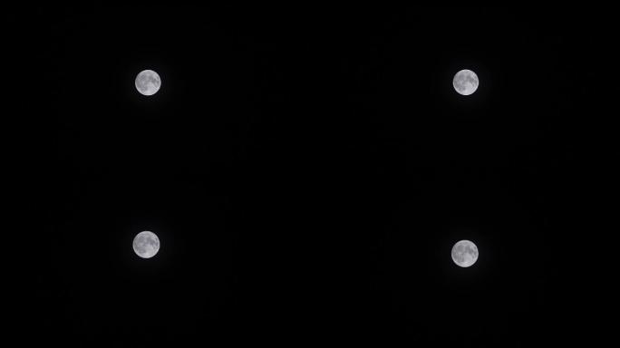 月亮 八月十五 实拍 月