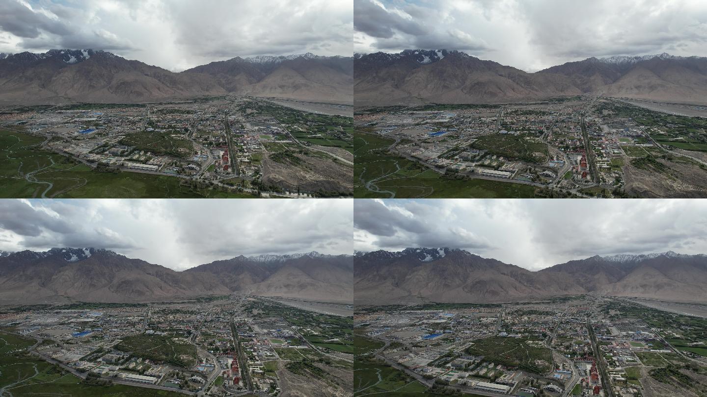 4K航拍中国新疆塔什库尔干县城
