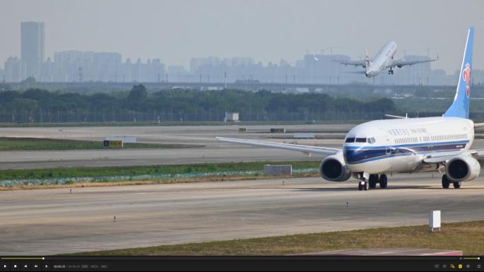 中国东方航空南方航空大飞机