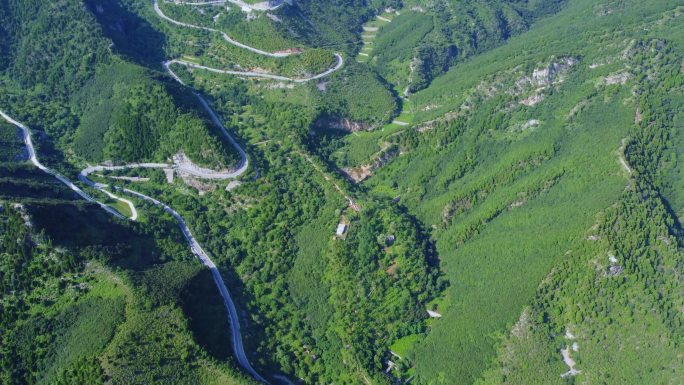 4K航拍短片.房山涞宝路观景台