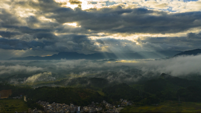 乡村振兴 美丽乡村 延时