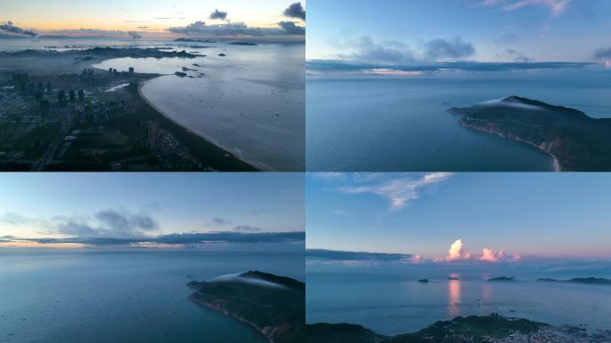 4k航拍清晨的福建东山岛3