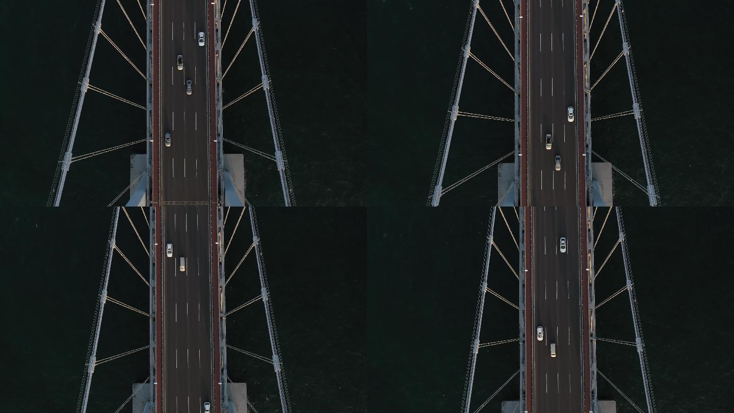 跨海大桥车流