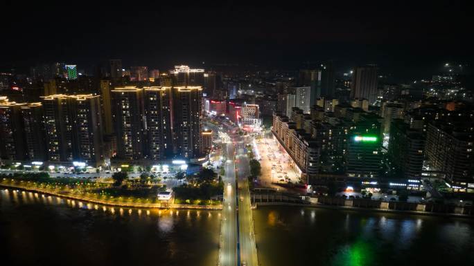 龙川延时夜景