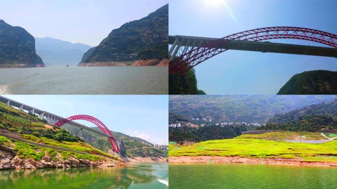 三峡沿途风景  船上拍摄