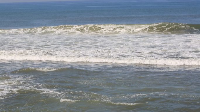 海浪，斯里兰卡首都科伦坡海边