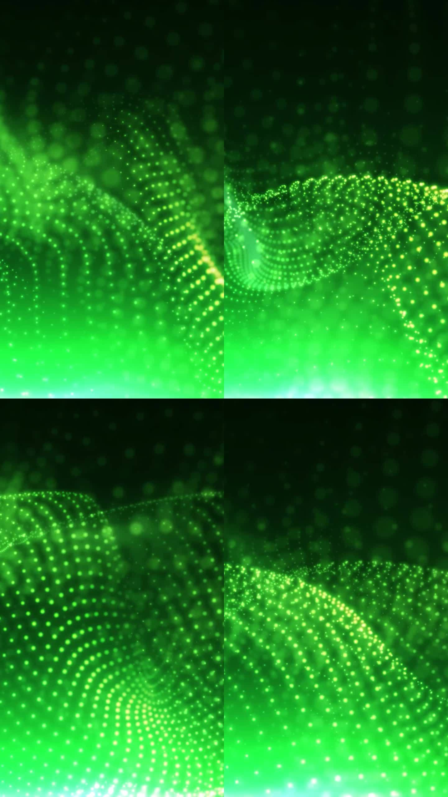 副屏绿色粒子循环-1