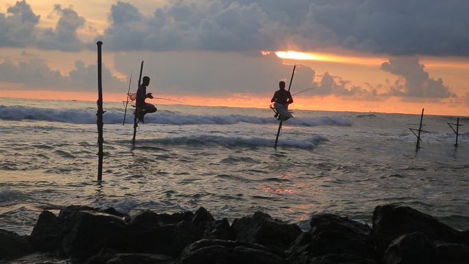 Stilt Fisherman高跷渔夫