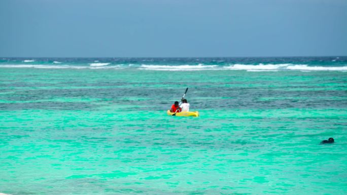 海洋 游客 马尔代夫 休闲度假