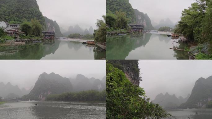 烟雨山水甲桂林-阳朔