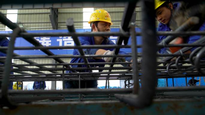 钢筋加工  工程  川藏铁路