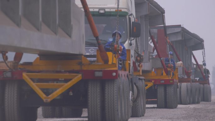 铁路桥段 运输 川藏铁路