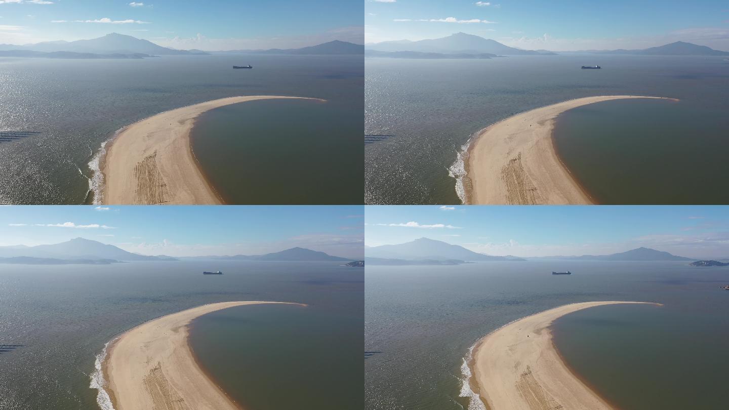 原创 福建福州平潭岛象鼻湾自然风光航拍