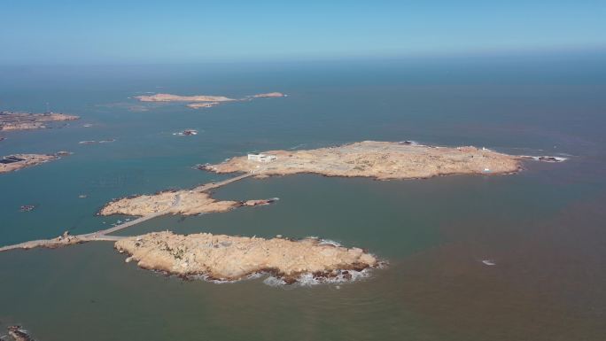 福建福州平潭岛猴研岛滨海度假区自然风光