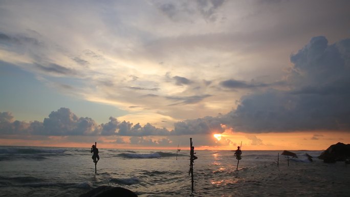 Stilt Fisherman高跷渔夫