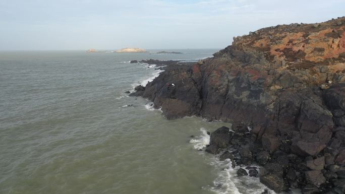 原创 福建福州平潭岛海岸线海滨自然风光