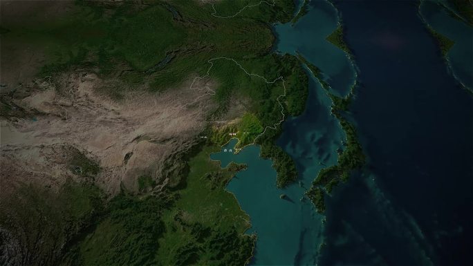 锦州地形图