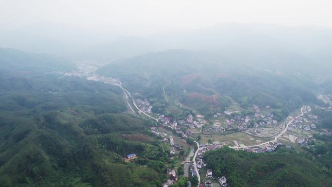 【原创】4K航拍乡村大景