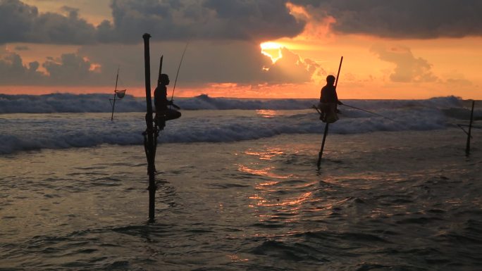 Stilt Fisherman高跷渔夫