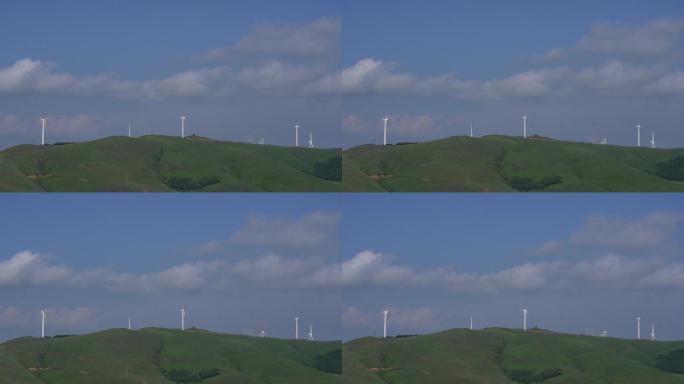 风电 电力 新能源 绿色能源 蓝天 白云