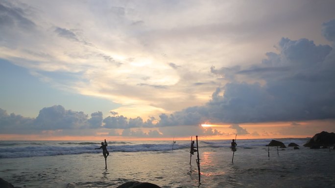 Stilt Fisherman高跷渔夫