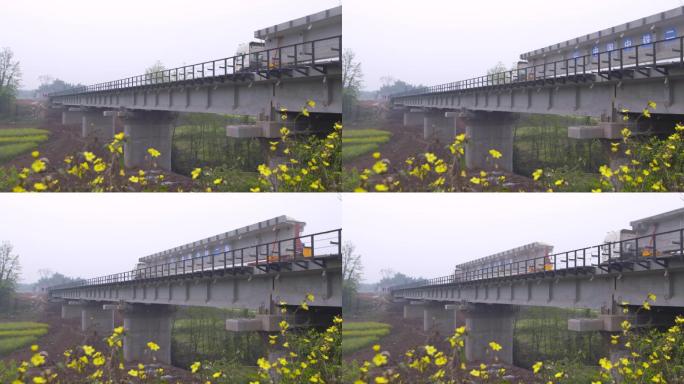 铁路桥段 运输 川藏铁路