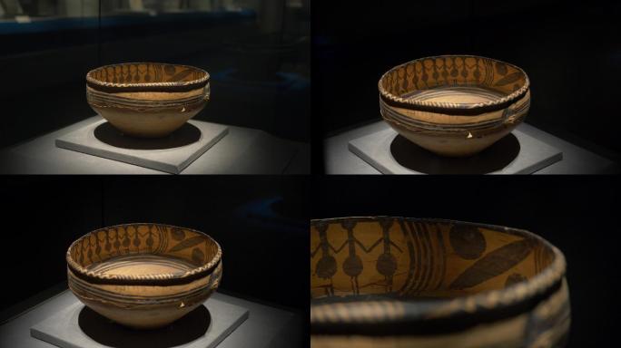 国宝文物仰韶文化彩陶纹考古新石器时代