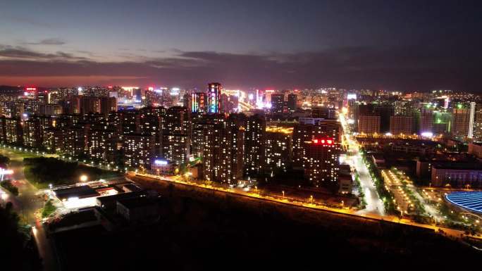 高新区夜景