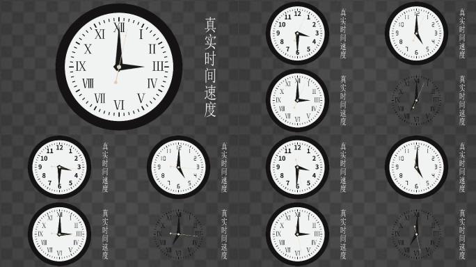 科技数字时间时钟动画（AE）2