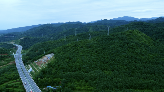 秦岭山脉自然风光