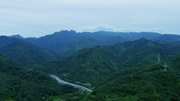 秦岭山脉自然风光