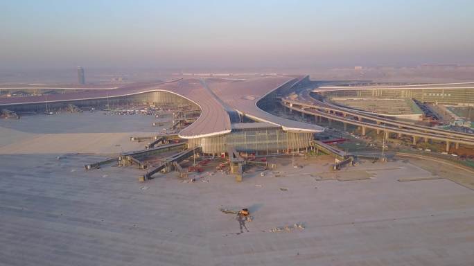 北京大兴机场航拍国际机场