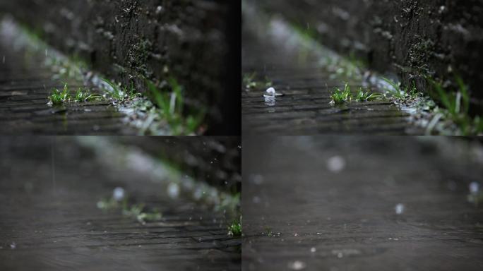 南京老门东雨巷雨滴