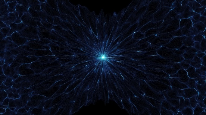 4K粒子能量汇聚黑洞吸入光聚集波纹吸收