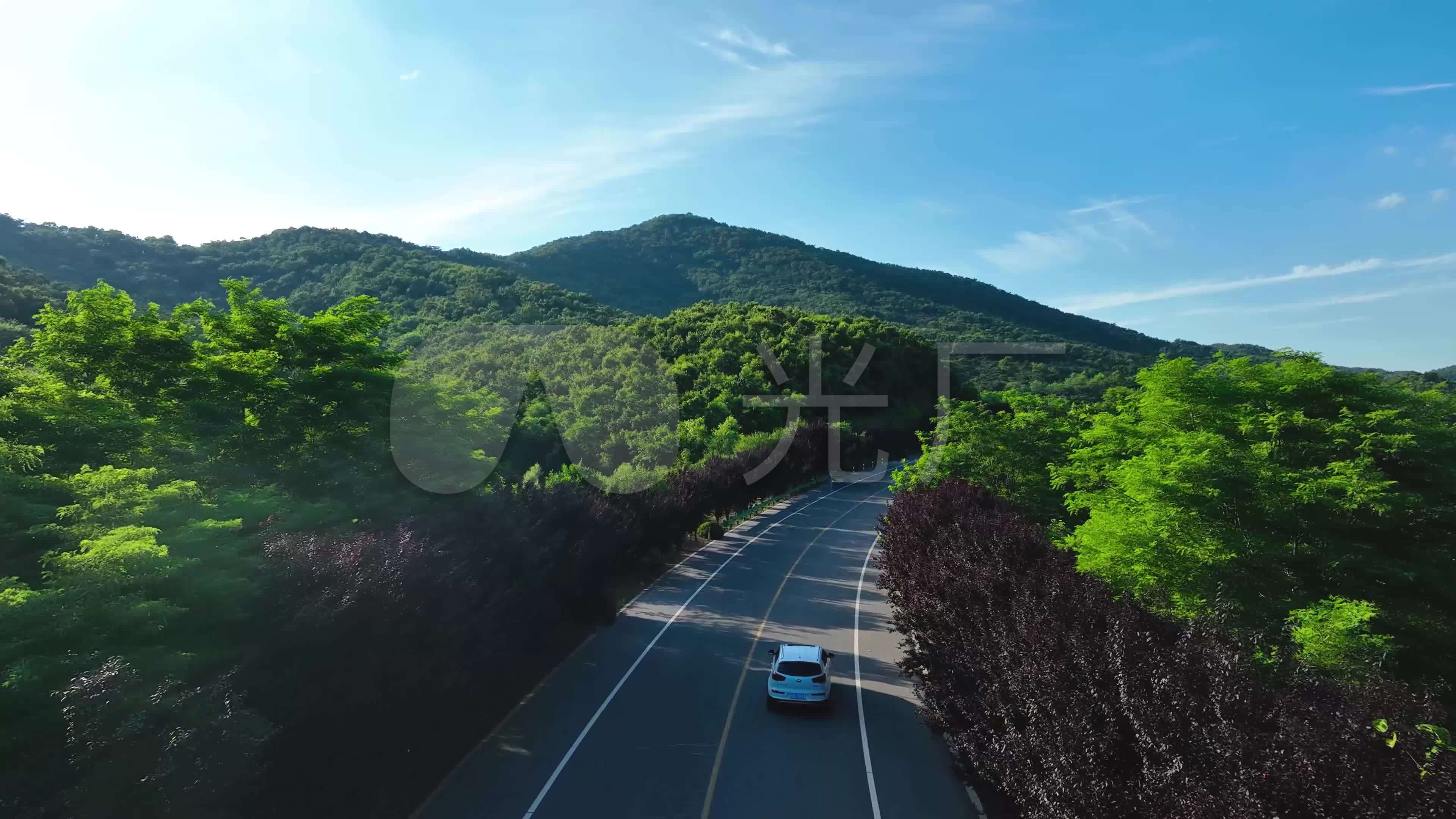 写实场景 高速公路 山路 树林 车路-cg模型免费下载-CG99