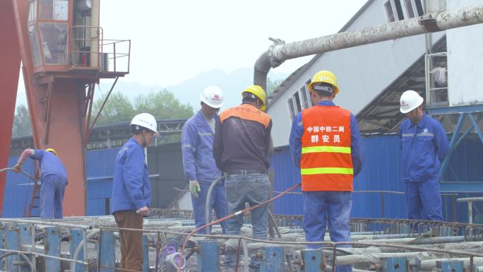 钢筋加工  工程  川藏铁路