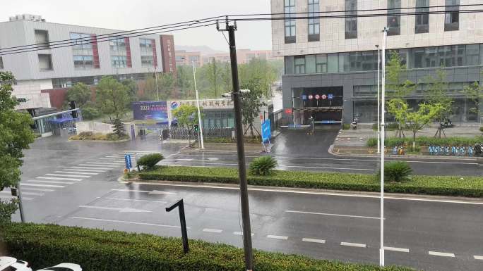 雨天城市