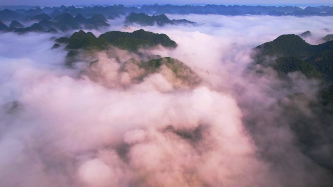 云海大自然云雾自然风光自然景色唯美意境