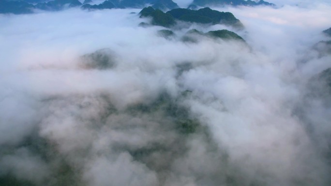云海大自然航拍云雾风景美景风光自然景色