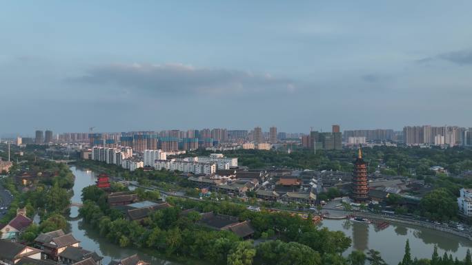 江苏淮安城市地标里运河旅游景区