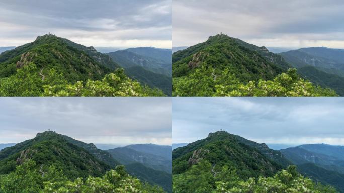 【4K】北京市门头沟区京西百花山云层延时