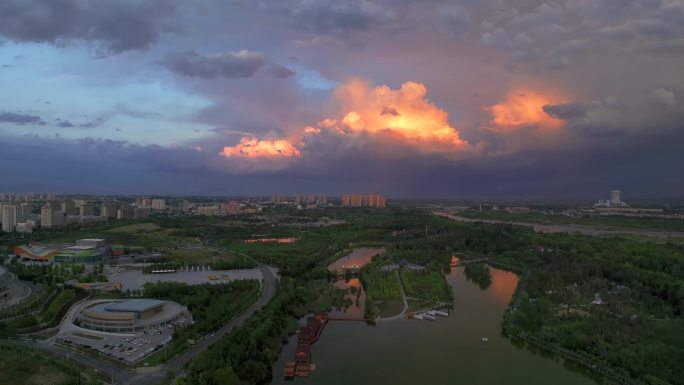 伊犁河海景公园