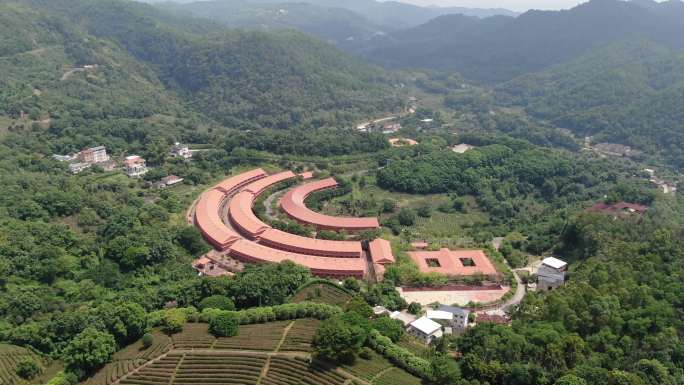 梅州雁南飞茶田景区