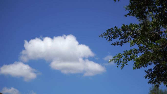 夏天的感觉蓝天白云小清新天空